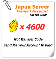 [Japan] Dokkan Battle Farmed Account 4600 DS for IOS Only -Not Transfer Code-Need Bind