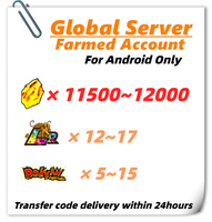 [Global] Dokkan Battle Farmed Account 11500+ DS +12LR For Android Only