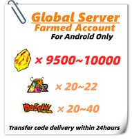 [Global] Dokkan Battle Farmed Account 9500+ DS +20~22LRs for Android Only