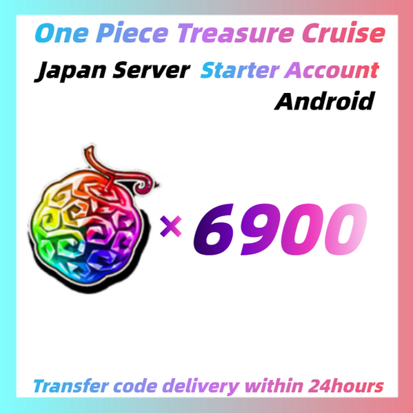 [Japan] One Piece Treasure Cruise Starter Account 6900 Gems With 50+ Limited Characters For Andriod