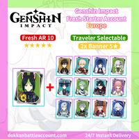 [Europe] Genshin Impact Starter Account - Tighnari Triple Event Banner 5-Star