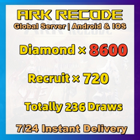 [Global] Ark Re:code recode Starters Account with 2000 Diamond 350+ Recruit Contract
