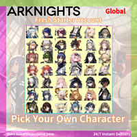 ( Global ) Arknights 10000+ Selective Account Service