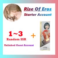 Rise Of Eros Starter Account Crimson Marquise Cartilla with 1~3 SSR