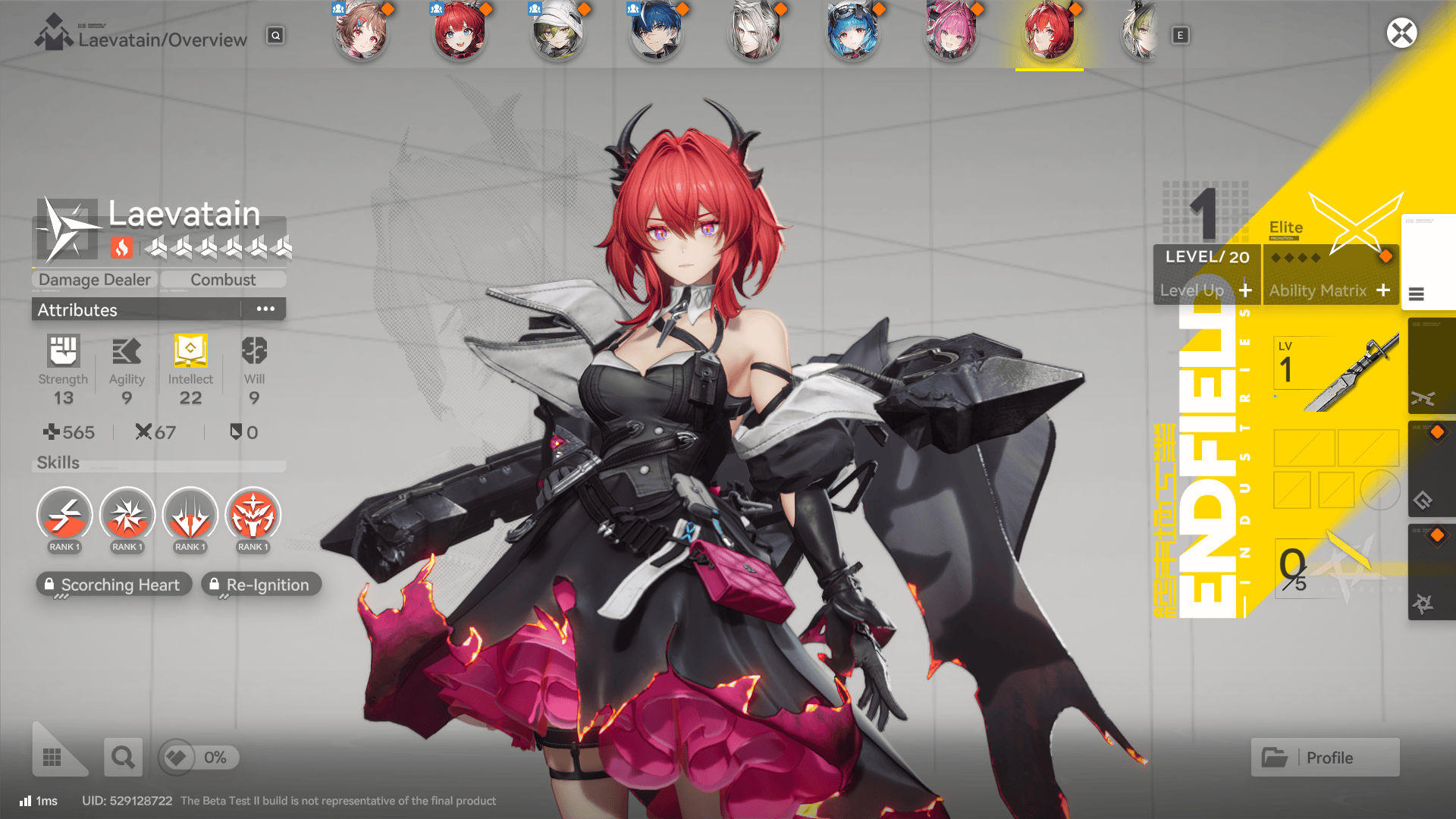 Arknights Endfield laevatain