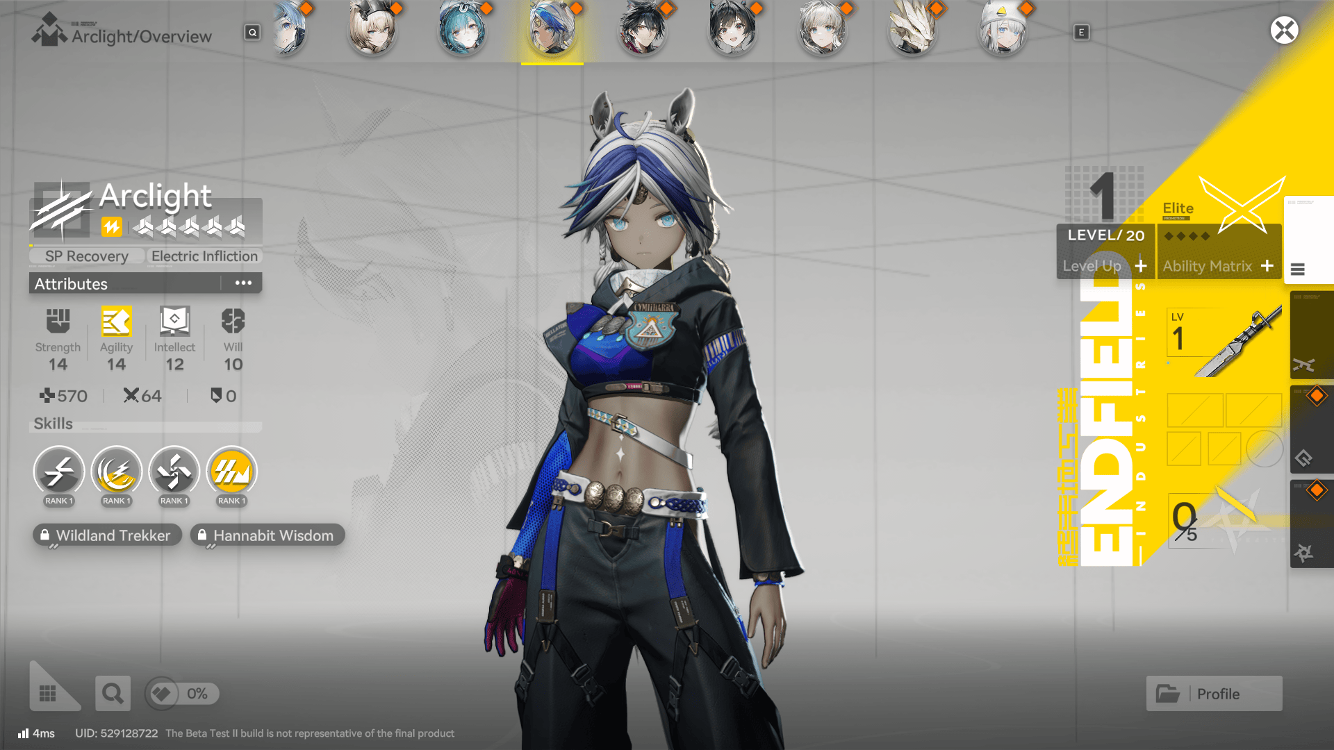 Arclight Arknights Endfield Operator