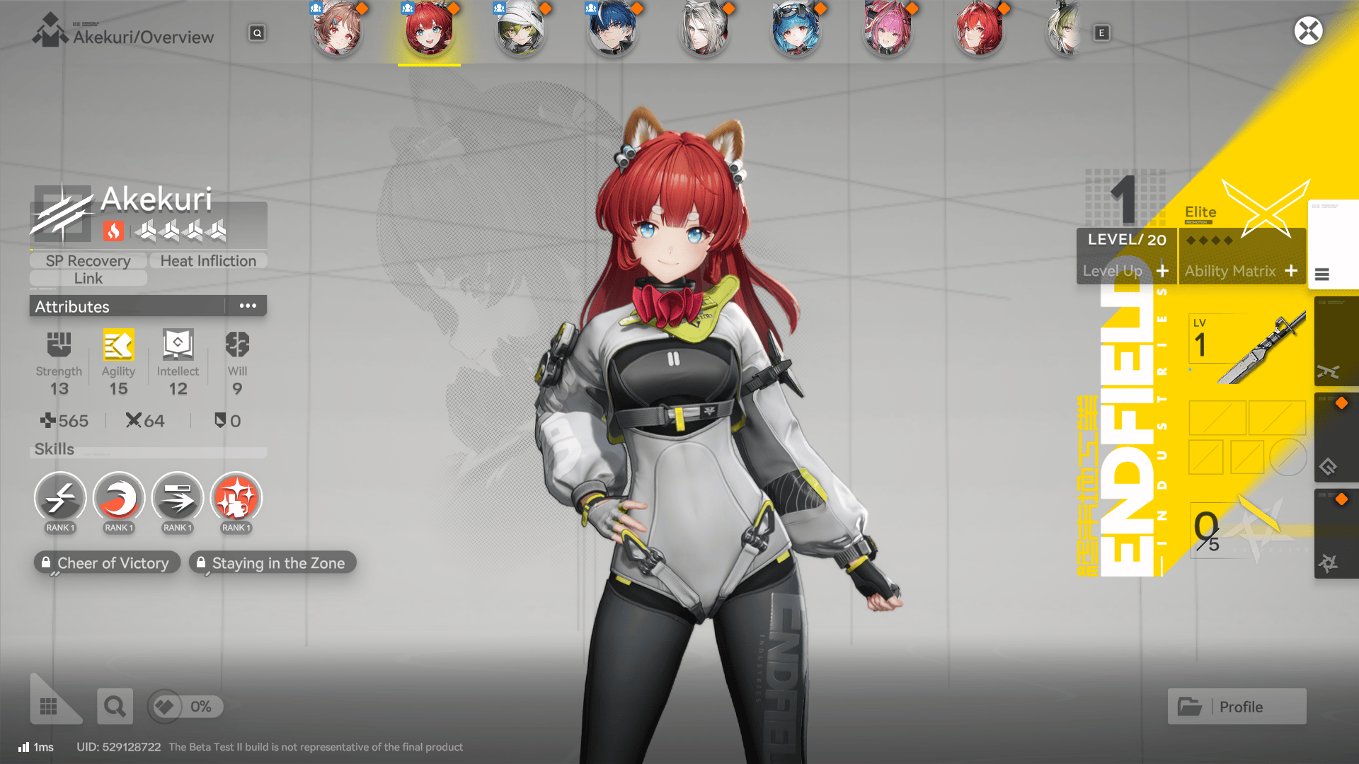 Akekuri Arknights Endfield Operator